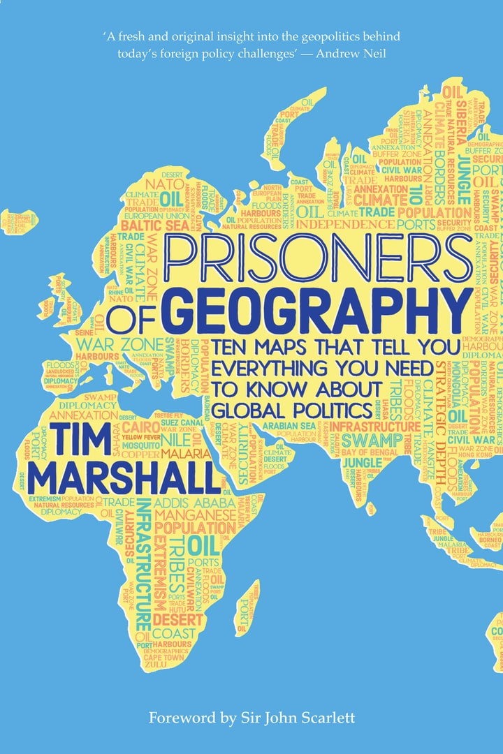 Prisoners of Geography: Ten Maps That Tell You Everything You Need to Know About Global Politics (Politics of Place, #1) cover